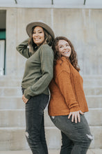 Load image into Gallery viewer, Effortless Sweater in Rust