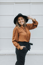 Load image into Gallery viewer, Honey Silk Blouse