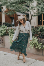 Load image into Gallery viewer, Prairie High-Low Skirt in Teal