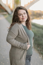 Load image into Gallery viewer, Perfect Long Cardigan in Sage
