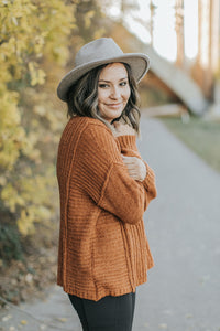 Effortless Sweater in Rust