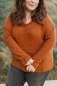 Effortless Sweater in Rust