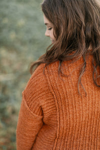 Effortless Sweater in Rust