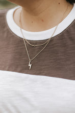Load image into Gallery viewer, Lightning Bolt Layered Necklace
