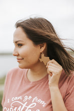 Load image into Gallery viewer, Texas Leather Earrings
