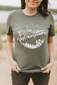 Adventure is Out There Tee