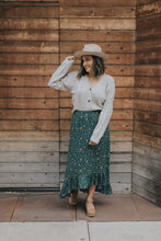Load image into Gallery viewer, Prairie High-Low Skirt in Teal

