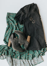 Load image into Gallery viewer, Prairie High-Low Skirt in Teal
