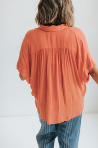 The Sunny Days Top in Pumpkin