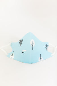 Children's Blue Face Mask