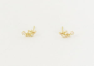 Astro Earrings in Gold