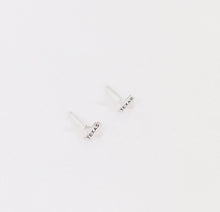 Load image into Gallery viewer, Tiny Texas Silver Studs
