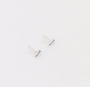 Tiny Texas Silver Studs