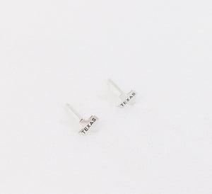 Tiny Texas Silver Studs